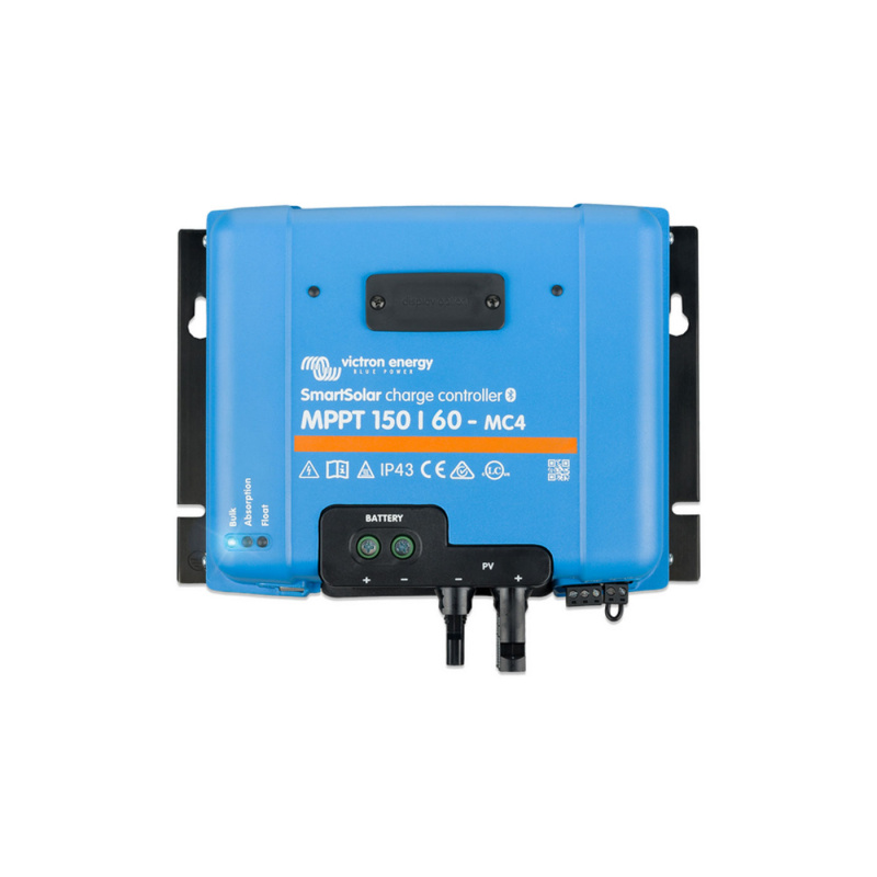 Victron Aurinkosäädin SmartSolar MPPT 150/60-MC4 ryhmässä Matkailuvaunu & Matkailuauto / Elektroniikka / Aurinkopaneelit / Aurinkopaneelisäätimet / MPPT @ Campmarket (81350)