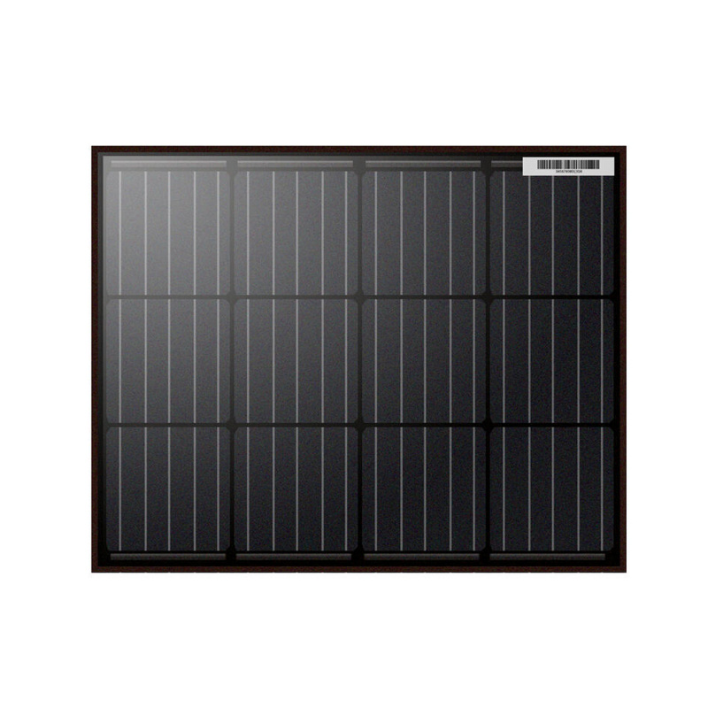 Nordmax Aurinkopaneeli 50W ryhmässä Matkailuvaunu & Matkailuauto / Elektroniikka / Aurinkopaneelit @ Campmarket (81448)