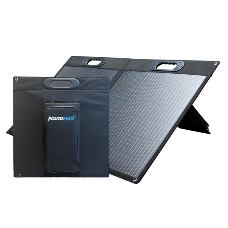 Nordmax Aurinkopaneeli 100W Kannettava ryhmässä Matkailuvaunu & Matkailuauto / Elektroniikka / Aurinkopaneelit @ Campmarket (81455)