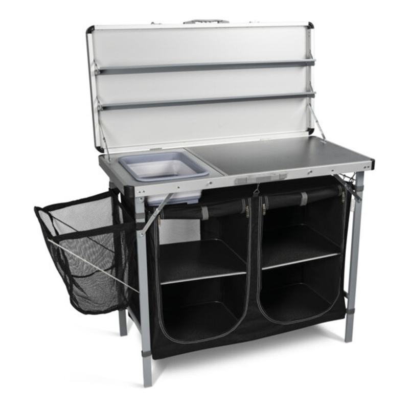 Kampa Chieftain DeLuxe keittiökaappi ryhmässä Retkeilykalusteet / Huonekalut / Älykäs Säilytys @ Campmarket (81625)