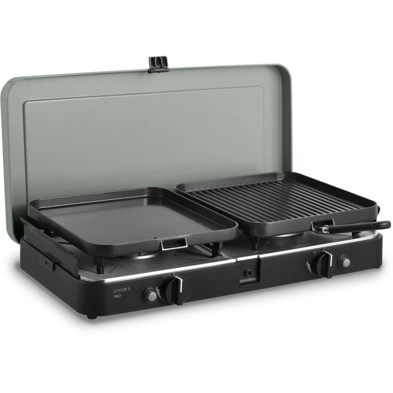 Cadac Kaasuliesi 2-Cook 3 Pro Deluxe ryhmässä Kotitalous & Keittiö / Keittiölaitteet / Kaasuliedet @ Campmarket (81845)