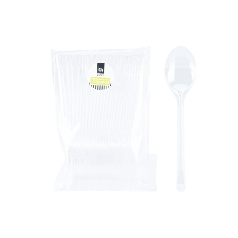 Muovilusikat 25 kpl ryhmässä Kotitalous & Keittiö / Tarjoilu / Kertakäyttö Tuotteet @ Campmarket (81881)