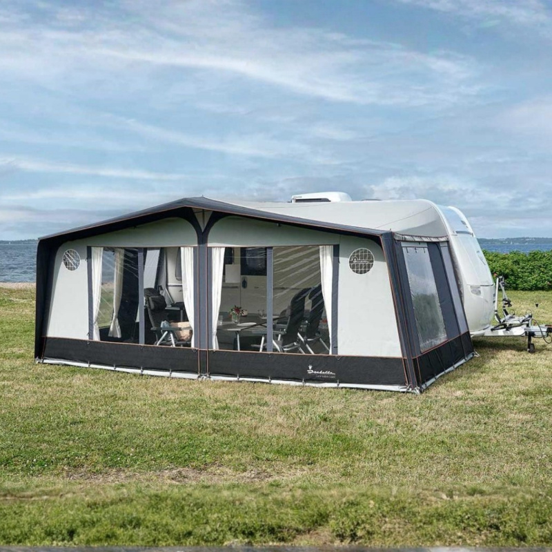 Isabella Commodore Coast ryhmässä Etuteltat & Markiisit / Asuntovaunun Etuteltat / A-mitta Teltat / Syvyys 3,0m @ Campmarket (82651)
