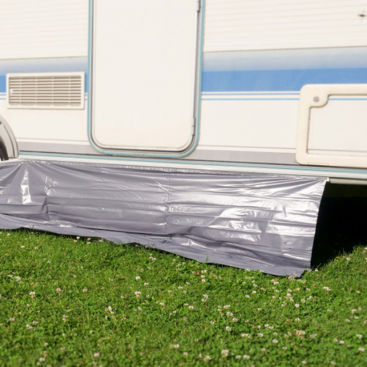 Helmakangas Harmaa 70cm 500x70 cm ryhmässä Etuteltat & Markiisit / Tarvikkeet - Varaosat / Säilytystaskut & Helmasuojat @ Campmarket (70093_07)