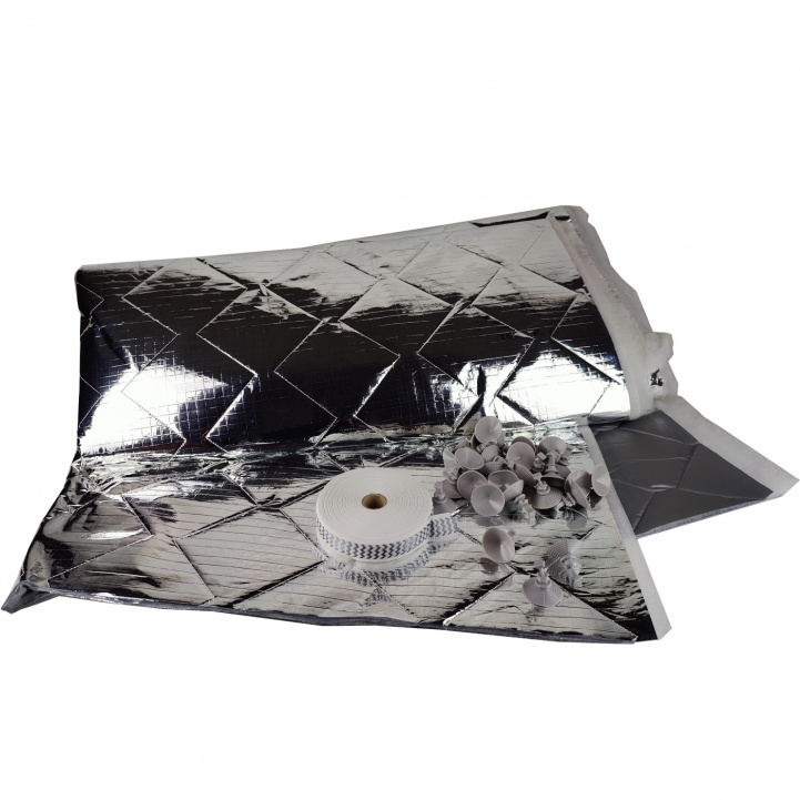 Eristysmatto Do It Yourself Kit Sisäinen Asennus ryhmässä Matkailuvaunu & Matkailuauto / Tekstiilimatot & Päälliset / Eristysmatot / Eristysmatot puoli-integroiduille asuntoautoille / MB Sprinter 2007- @ Campmarket (64274)