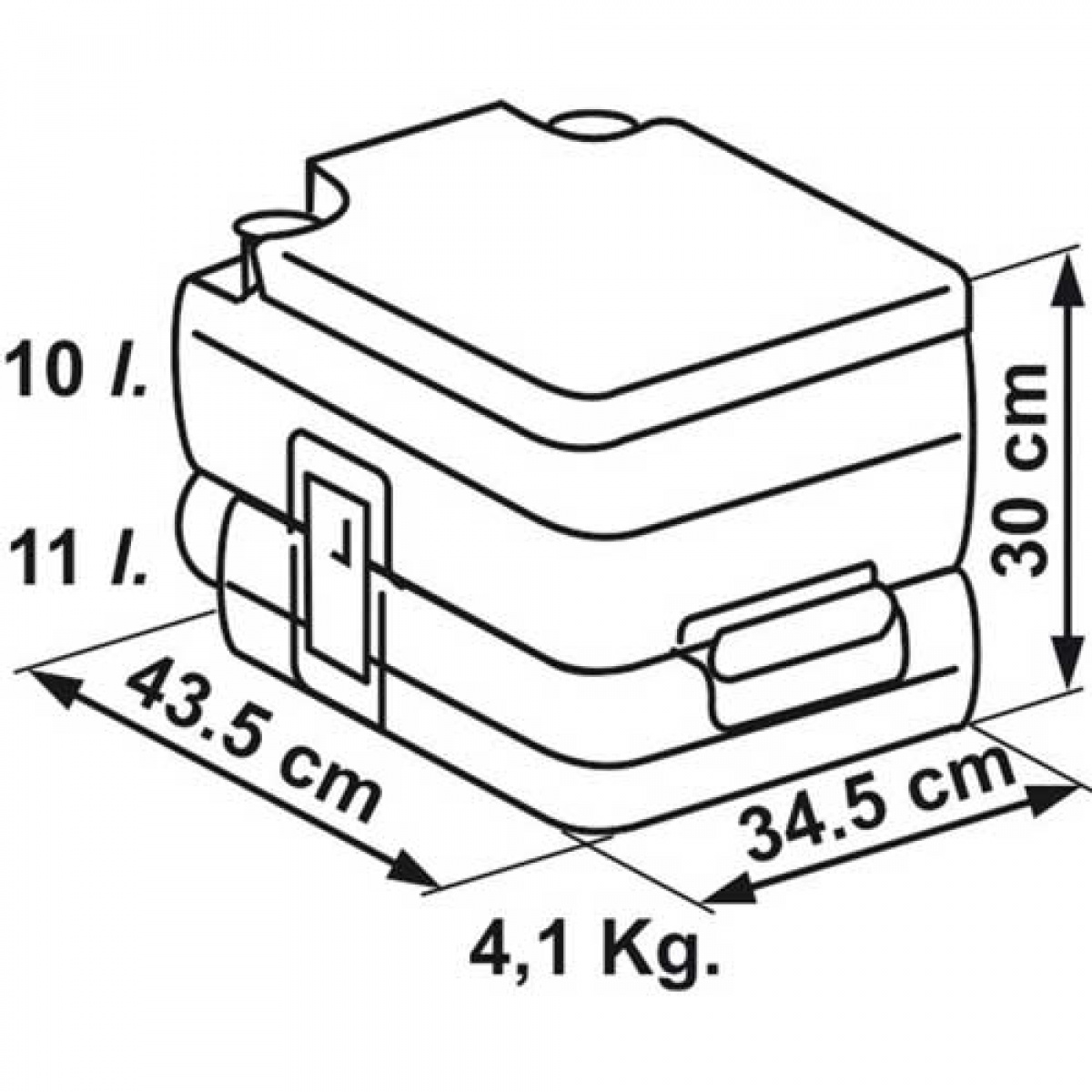 Bi-Pot 30 ryhmässä Vesi & Sanitaatio / WC-istuimet / Retkeily WC / Kannettavat WC @ Campmarket (64295)