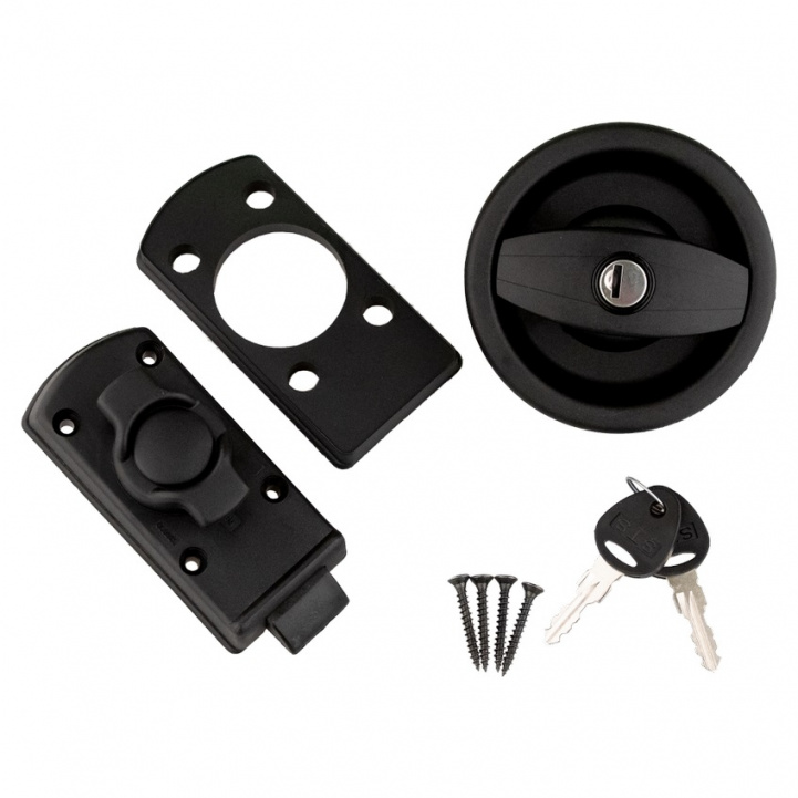 Matkailuvaunulukko Yleismalli ryhmässä Matkailuvaunu & Matkailuauto / Lukot & Varusteet / Ulko-oven Lukot @ Campmarket (64346)