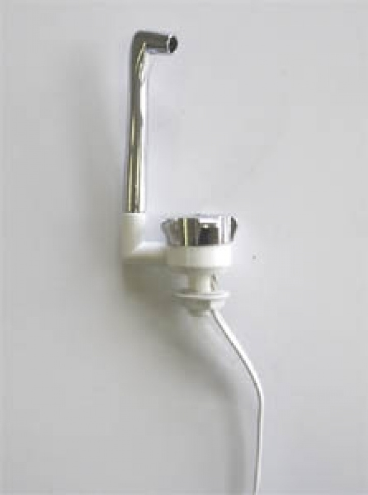 Novo Vesihana Valkoinen/Kromi ryhmässä Vesi & Sanitaatio / Vesi / Vesihanat / Kylmävesihanat @ Campmarket (64406)