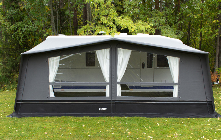 Svenska-Tält Residens 350 XL ryhmässä Etuteltat & Markiisit / Asuntovaunun Etuteltat / A-mitta Teltat / Syvyys 3,5m @ Campmarket (64470)