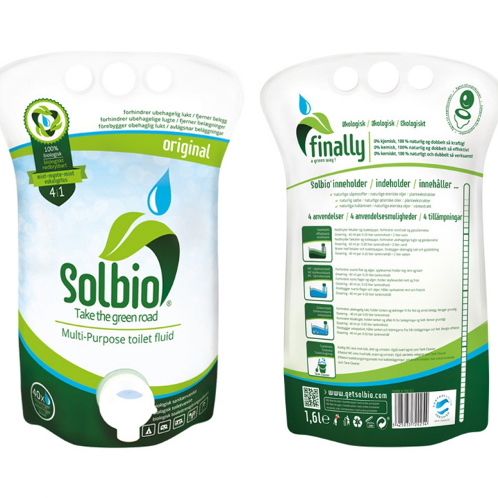 Solbio Biologinen Wc-puhdistusneste 1,6L ryhmässä Vesi & Sanitaatio / Kemikaalit / Kemikaalit & Varusteet @ Campmarket (64507)