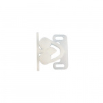 Rullalukitsin Valkoinen Muovia 2kpl