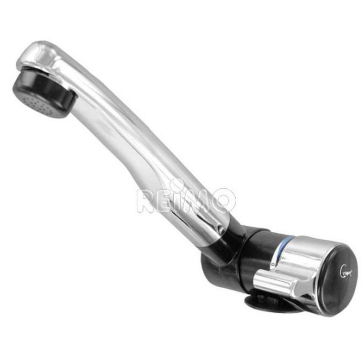 Kuumavesihana Lontoo Musta-Kromi ryhmässä Vesi & Sanitaatio / Vesi / Vesihanat / Kylmä- & Kuumavesihanat @ Campmarket (64618)