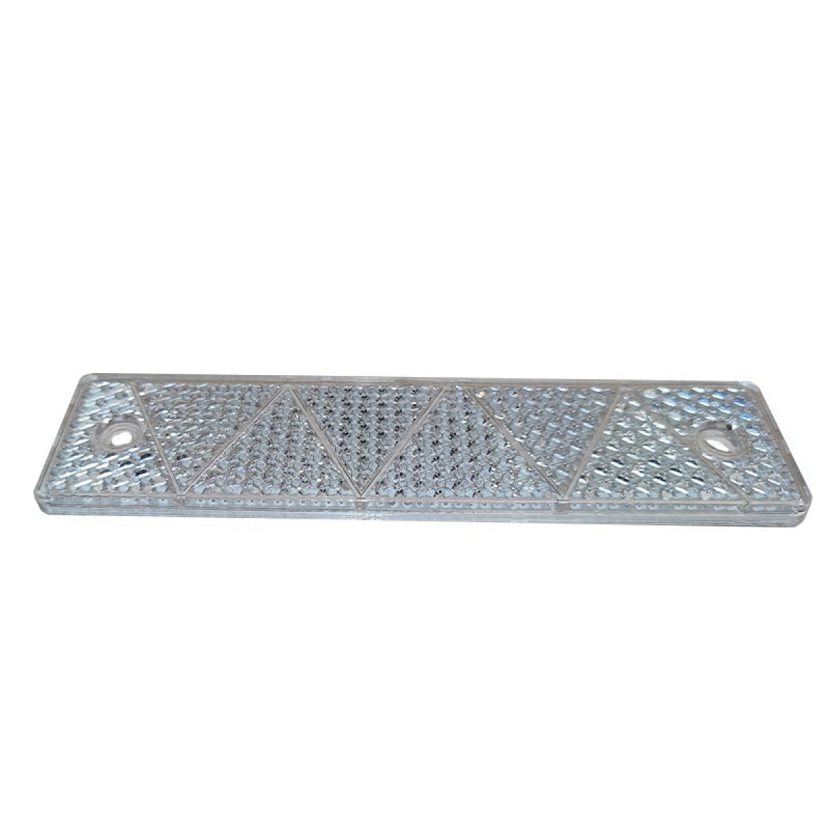 Suorakulmainen Heijastin Valkoinen 40x180mm ryhmässä Matkailuvaunu & Matkailuauto / Elektroniikka / Liikenne- & Ulkovalaistus / Heijastimet @ Campmarket (64825)