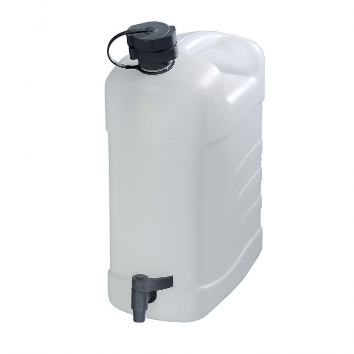 20L Vesikanisteri Poistohanalla Ja Kaulalla ryhmässä Vesi & Sanitaatio / Vesi / Vesisäiliöt / Vesikanisterit @ Campmarket (64954)