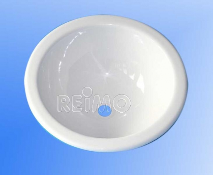 Sisäänrakennettu Tiskiallas Pyöreä Valkoinen, 290 mm ryhmässä Vesi & Sanitaatio / Vesi / Pesu - & Suihkualtaat / Pesualtaat @ Campmarket (64960)