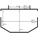 Svenska Tält Standby 6000 ( Erkkeri Malli) Leveys 610 cm