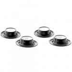 Gimex Munakuppi Quadrato B&W 4kpl