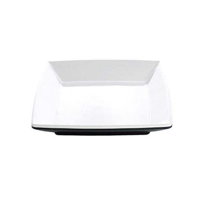 Lautanen Gimex Quadrato B&W 17x17 ryhmässä Kotitalous & Keittiö / Tarjoilu / Lautaset @ Campmarket (65533)