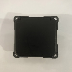 Berker Integro 230V Pistorasia Mustalla Kannella