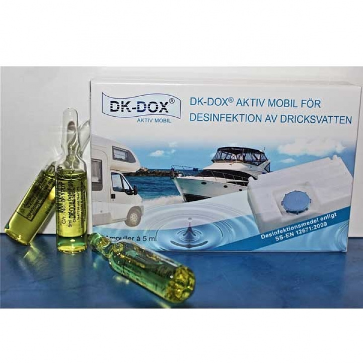 DK-DOX Aktiv Mobil ryhmässä Vesi & Sanitaatio / Kemikaalit / Juomavesisäiliön Desinfiointi @ Campmarket (65778)