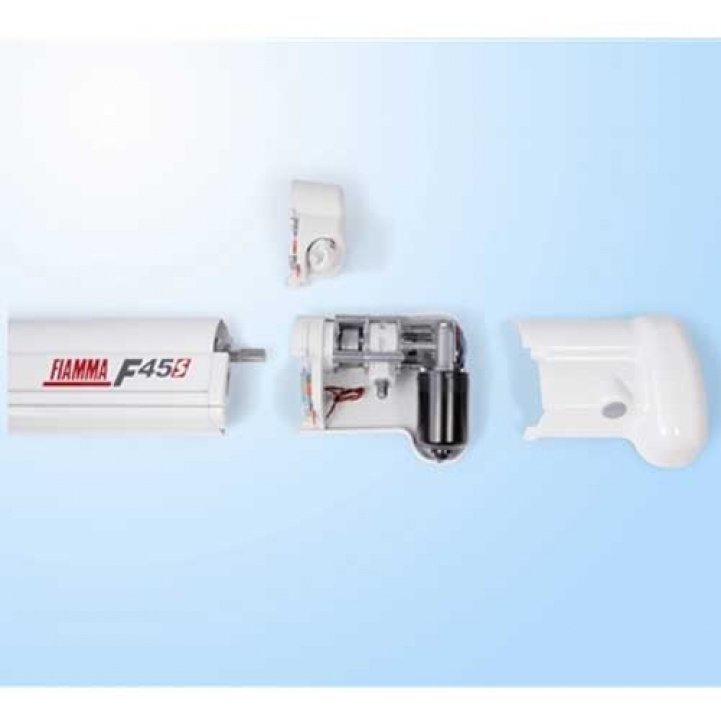 Fiamma F45 S Moottori 12 V, Valkoinen ryhmässä Etuteltat & Markiisit / Markiisit / Matkailuauto Markiisit / Fiamma / Lisävarusteet @ Campmarket (65923)