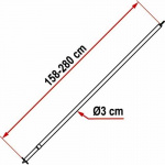 Door Pole Privacyroom- ja Zip:ille