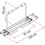 Fiamma Pyöräteline Caravan XL A