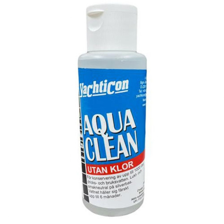 Aqua Clean 1000 Litraan ryhmässä Vesi & Sanitaatio / Kemikaalit / Juomavesisäiliön Desinfiointi @ Campmarket (66046)