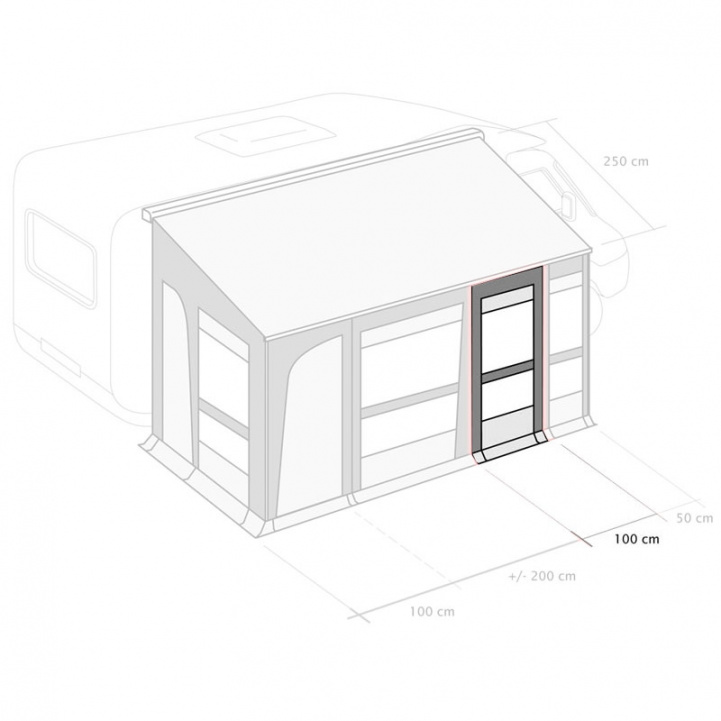 Inaca Dynamic Etupaneeli 100 cm ryhmässä Löytötuotteet / Tarjoukset @ Campmarket (66155)