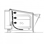 Tiivistysputket Thule Quickfit