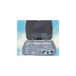 Dometic Liesi Ruostumatonta Terästä 3-liekkinen Lasikannella