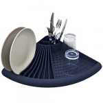 Kulma Kuivausteline Sininen Gimex