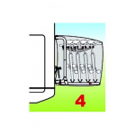 Fiamma Bike Cover Pyörän Suoja 4 Pyörälle