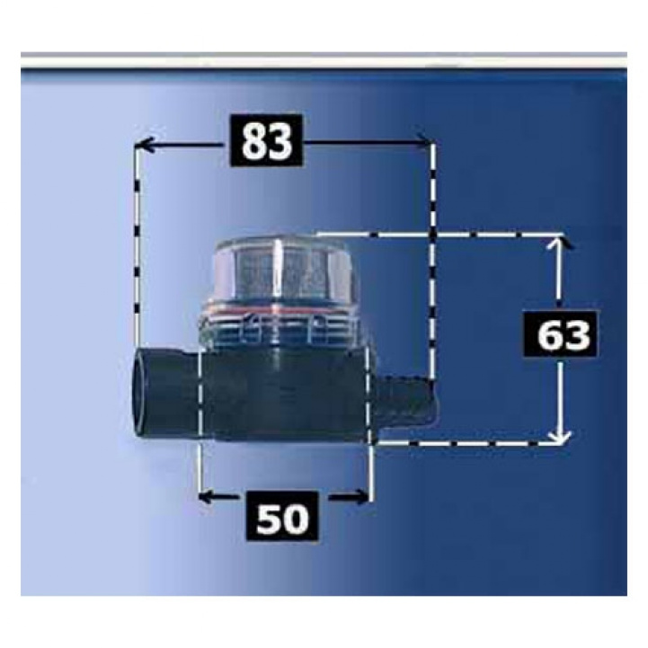 Shurflo Vedensuodatin Liittimellä ryhmässä Vesi & Sanitaatio / Vesi / Vesipumput / Painepumpput @ Campmarket (66723)