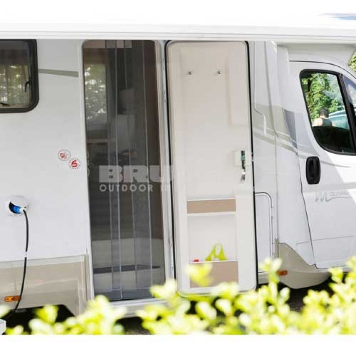 Dörrdraperi Zanzibar 56*185cm ryhmässä Koti & Sisustus / Tekstiilit / Oviverhot @ Campmarket (67097)