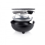 Sähkögrilli 230 V Musta.