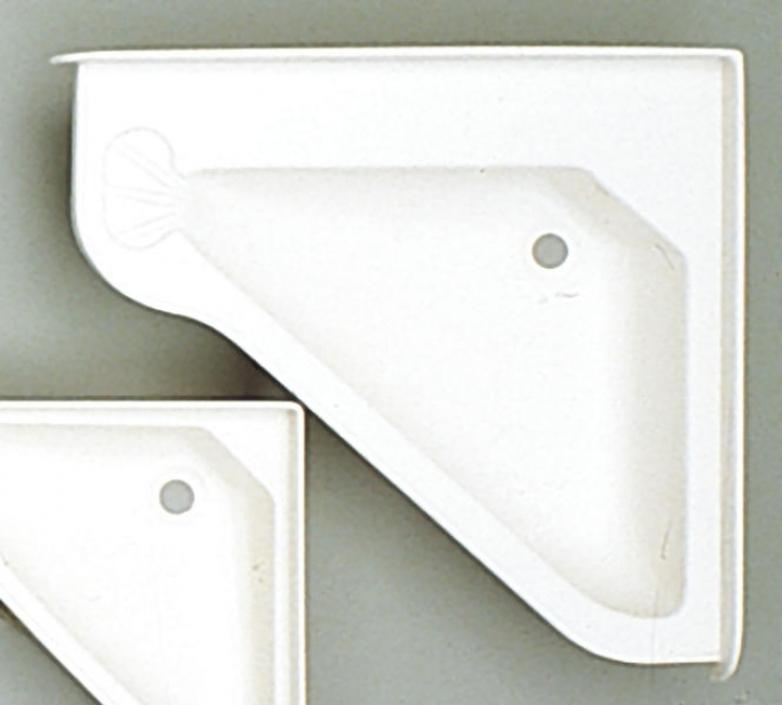 Kulmatiskialas Valkoinen 580x540mm ryhmässä Vesi & Sanitaatio / Vesi / Pesu - & Suihkualtaat / Pesualtaat @ Campmarket (67971)