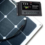 LTC Aurinkopaneeli Flat Line 120W Sis. PWM-Säätimen LTC Aurinkopaneeli Flat Line 120W Sis. PWM-Säätimen