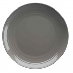 Seramika Harmaa 12-Osainen Astiasto Liukumattomalla Pohjalla