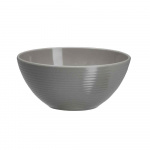 Seramika Harmaa 12-Osainen Astiasto Liukumattomalla Pohjalla