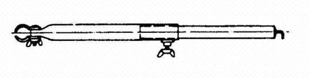 Verantaputki 22 mm 170-250 cm ryhmässä Etuteltat & Markiisit / Tarvikkeet - Varaosat / Runko-osat @ Campmarket (68308)