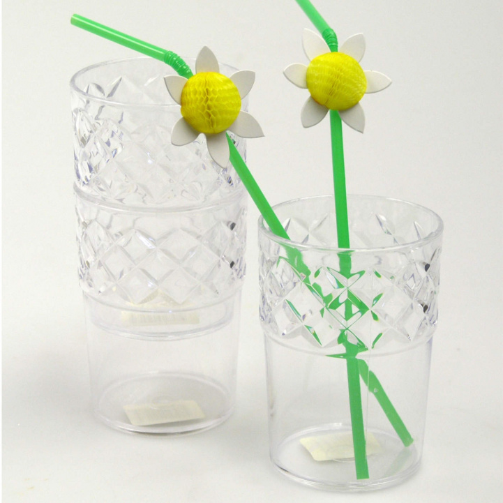 Juomalasi Kristall Muovia ryhmässä Kotitalous & Keittiö / Lasit & Mukit / Juomalasit @ Campmarket (68613)