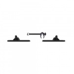 Kisko Pidikkeellä Kolmannelle Pyörälle Thule Caravan Superb XT Musta