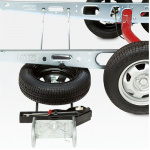Varapyöräteline Matkailuvaunu 1250-1550 mm