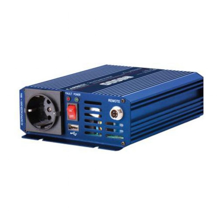 Carbest 12V Siniaaltomuunnin 300W ryhmässä Matkailuvaunu & Matkailuauto / Elektroniikka / Akut & Muuntimet / Invertteri & Muunnin / Muunnin 12V – 230V @ Campmarket (68704)