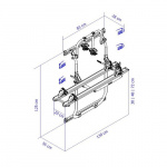 Pyöräteline Thule Elite Van XT. Musta