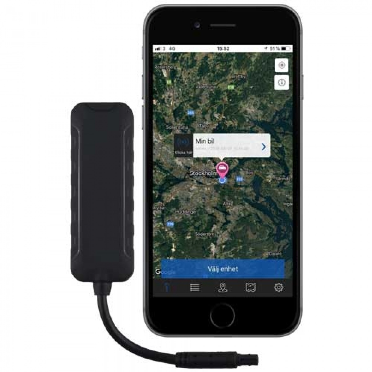 SweTrack Lite GPS -Paikannin ryhmässä Matkailuvaunu & Matkailuauto / Elektroniikka / Muut Sähkötuotteet @ Campmarket (68740)