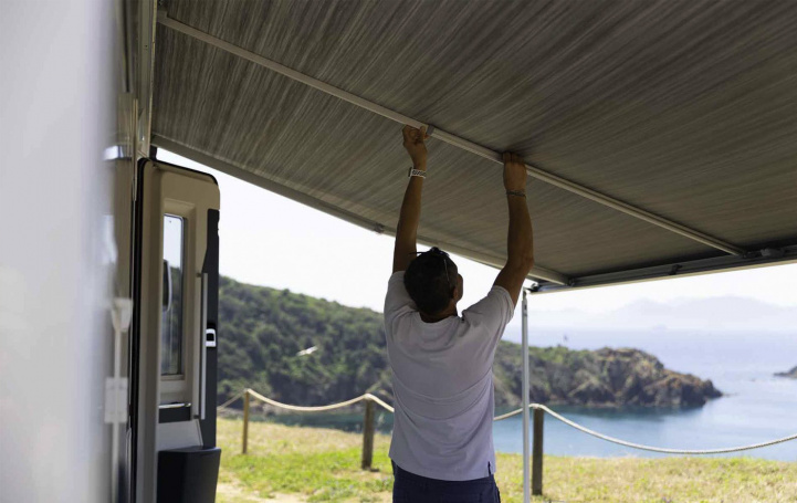 Fiamma Rafter F45/F65/F80 ryhmässä Etuteltat & Markiisit / Markiisit / Matkailuauto Markiisit / Fiamma / Lisävarusteet @ Campmarket (68937)