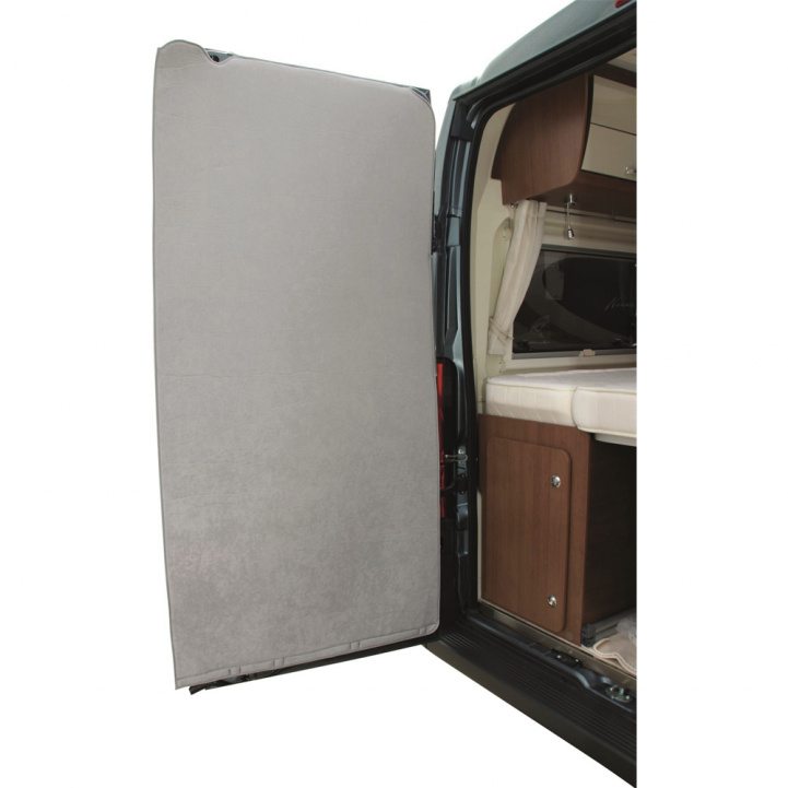 Kaksiosainen Eristysverho Takaoveen Ducato ryhmässä Matkailuvaunu & Matkailuauto / Tekstiilimatot & Päälliset / Eristysmatot / Eristysmatot puoli-integroiduille asuntoautoille / Fiat Ducato 2015- @ Campmarket (69119)