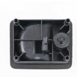 Autotallin Lukko Musta